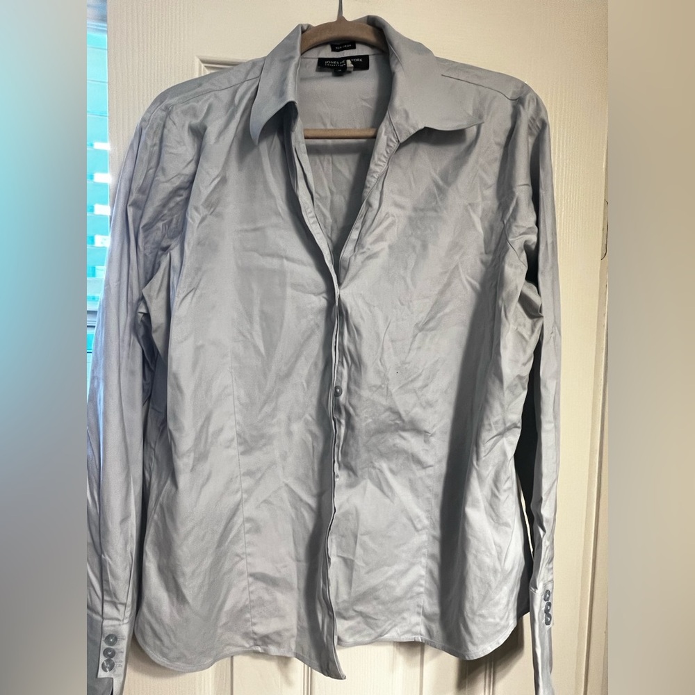 Jones New York Light Blue Shirt